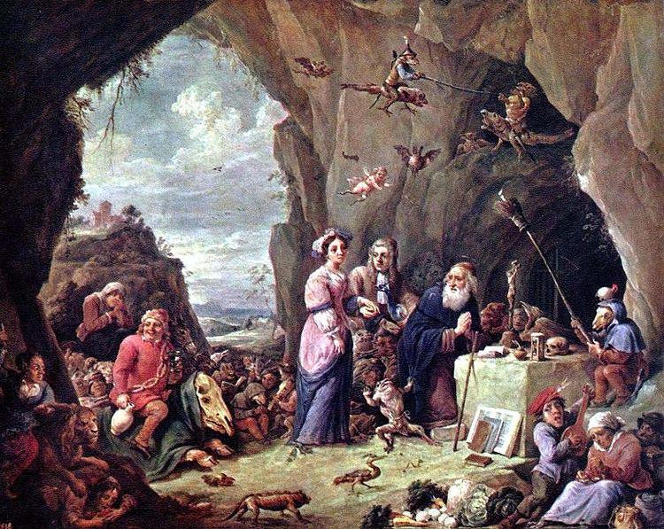 David Teniers the Younger The Temptation of St. Anthony
